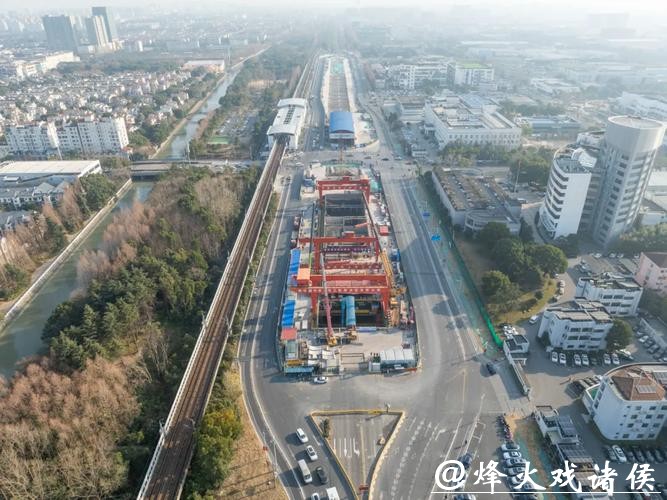 市域嘉闵线建设有新进展,两台盾构顺利接收 市域嘉闵线建设有新进展,两台盾构顺利接收
